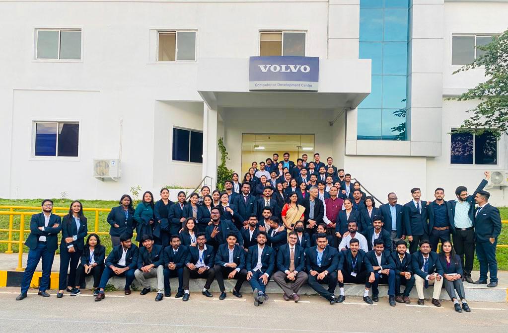 A very insightful industrial visit to VOLVO Factory @ Hoskote
